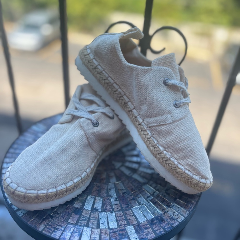 Kids Casual Cream Shoes